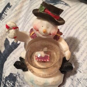 Festive Snowman Holiday Decoration